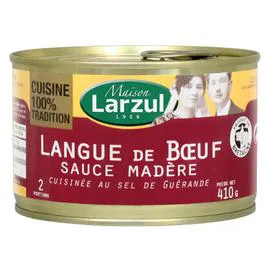 Langue de boeuf sauce madère (410g)