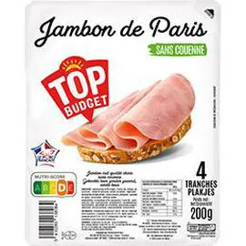 Jambon de Paris sans couenne (200g)