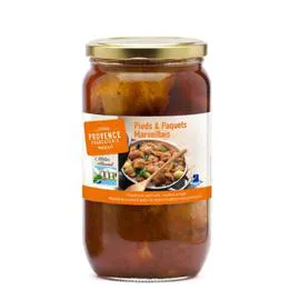 Plat cuisiné pieds et paquets marseillés (800g)