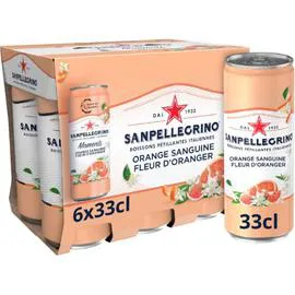 Eau gazeuse fleur d'oranger (6x33cl)