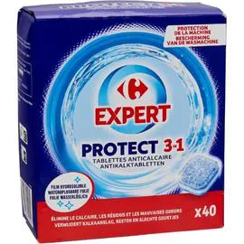 CARREFOUR EXPERT Tablettes lave vaisselle anticalcaire 400g