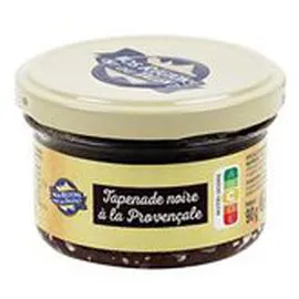 NOS RÉGIONS ONT DU TALENT Tapenade noire provence 90g