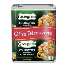 CASSEGRAIN Courgette 2x375g