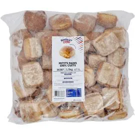 Petits pains 100% cuits (30x50g)