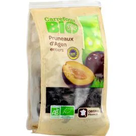 CARREFOUR BIO Pruneaux d'Agen entiers Bio 250g