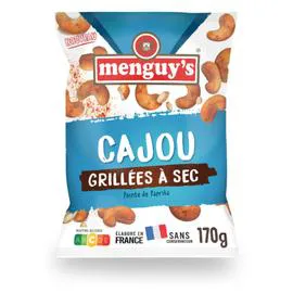 Noix de cajou grillée à sec pointe de paprika (170g)