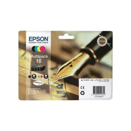 EPSON Cartouches d'encres noire et couleurs N°T1626 l'unité