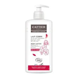 Lait Corps Revitalisant Huile de Carthame au Fleur de Cerisier Bio (500ml)