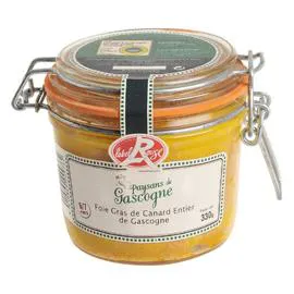 Foie gras de canard entier Label Rouge (330g)