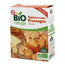 MARQUE REPÈRE, BIO VILLAGE Palmiers Fromage 100g