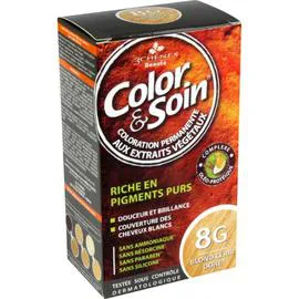Coloration Blond Clair Doré 8G (135ml)