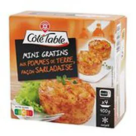Mini gratins Pomme de terre salardaise (400g)