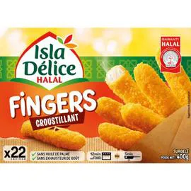 ISLA DÉLICE Bâtonnets de poulet croustillants Halal 400g