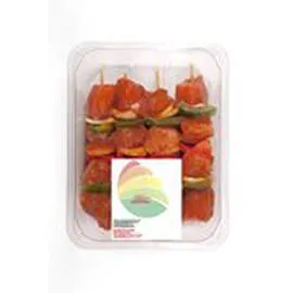 Brochettes de poulet Avec poivrons (600g)