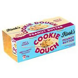 Cookie dough Kook's Peanut butter (2x75g)
