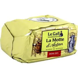 Beurre La Motte d'Antan Demi-sel - 80% MG (250g)