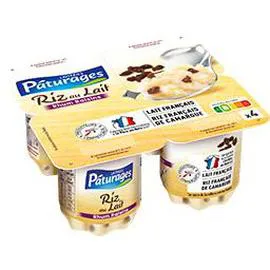 Riz au lait rhum raisins (460g)
