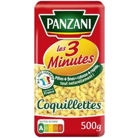 PANZANI Pâtes les 3 minutes coquillettes 500g