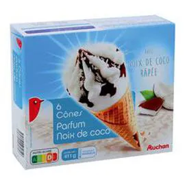 Cône glacé à la noix de coco (411g)