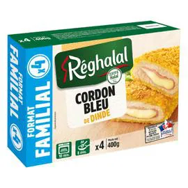 Cordon bleu de dinde Halal (400g)