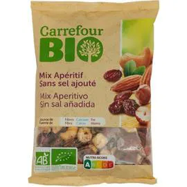 Mix apéritif sans sel ajouté (125g)