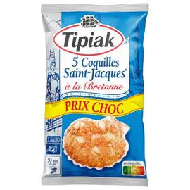Coquilles Saint Jacques Bretonne (5x90g)