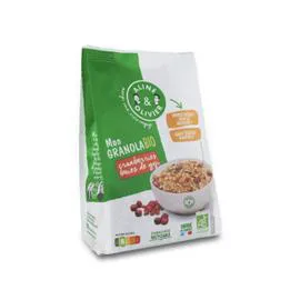 Céréales granola aux super fruits rouges Bio (310g)