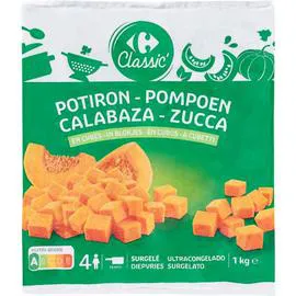 CARREFOUR CLASSIC' Potiron en cubes 1kg