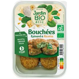 Bouchées épinards et ricotta (180g)