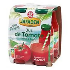 100% Pur jus de tomate (4x20cl)