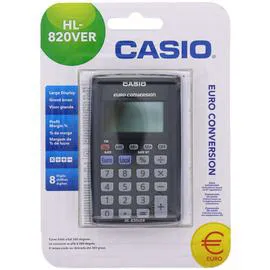 Casio Calculatrice De Poche Hl820Ver (l'unité)