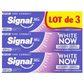 Dentifrice Time Correct White Now (3x75ml)