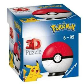 Puzzle 3D Ball Pokémon 54 pièces (l'unité)