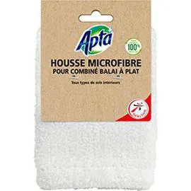 Housse microfibre pour combiné balai à plat (l'unité)
