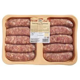 Saucisses traditionnelles de Toulouse (1kg)