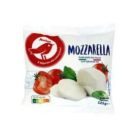 AUCHAN Mozzarella en boule 125g