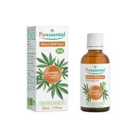 Huile végetale bio chanvre (50ml)