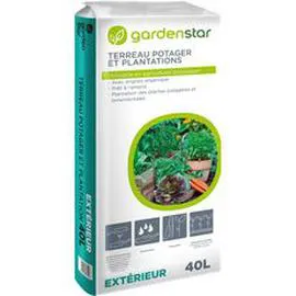 Terreau potager et plantation UAB 40L (l'unité)