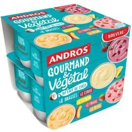 Yaourt multifruit au lait de coco (8x100g)