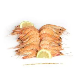 Crevettes cuites 60/80 ASC (1kg)