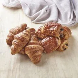 ACTUEL Croissants x5 + Petits pains chocolat au tournesol x5 500g