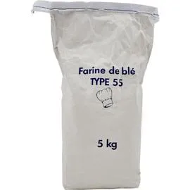 Farine de blé type 55 (5kg)