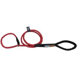 Laisse pour chien corde éducation rouge (l'unité)