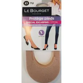 LE BOURGET Protège-pieds femme coton special escarpins gravier l'unité