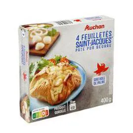 Feuilleté aux Saint-Jacques (400g)