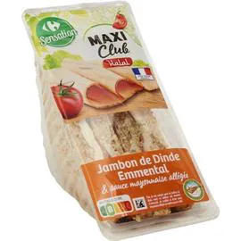 Sandwich halal dinde emmental (200g)