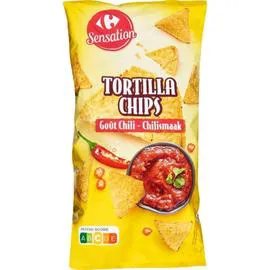 CARREFOUR SENSATION Tortilla chips goût chili 200g