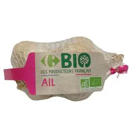 Ail blanc 3 têtes Bio (150g)