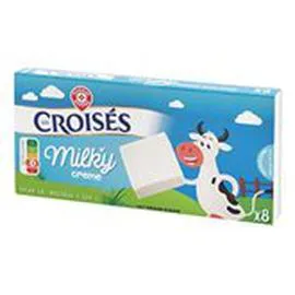 Milky crème Les Croisés x8 (144g)