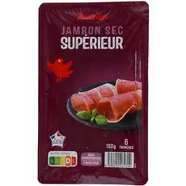 Jambon sec supérieur sans conservateurs 7 mois d'âge (150g)